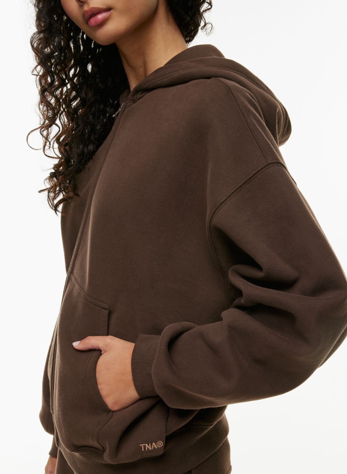 Cozy Up Hoodie - Brown