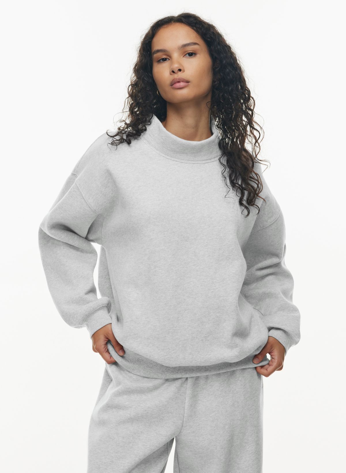 ASOS DESIGN velour standard sweatshirt/ skinny jogger tracksuit in