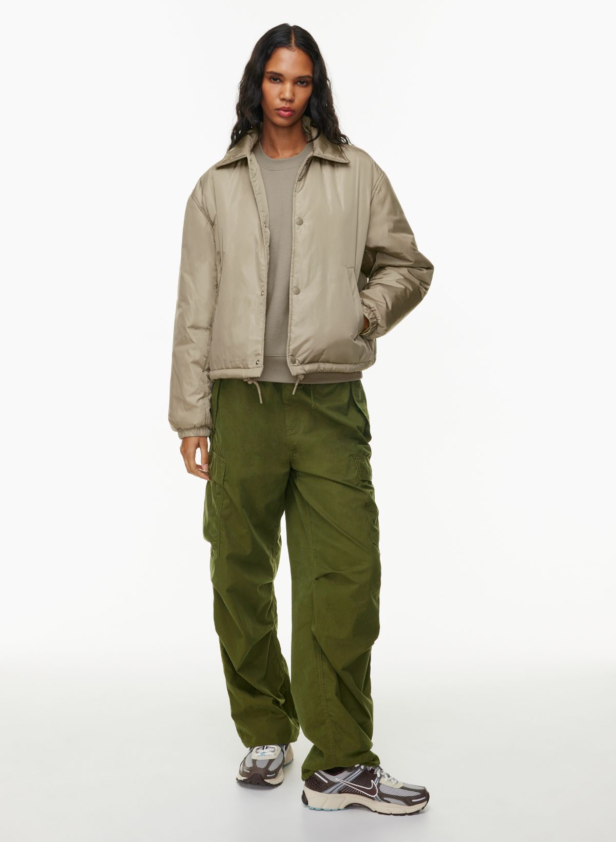 Tna COACHES SHORT JACKET | Aritzia US