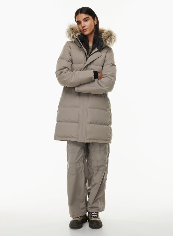 Women's Faux Fur-Lined Cozy Parka