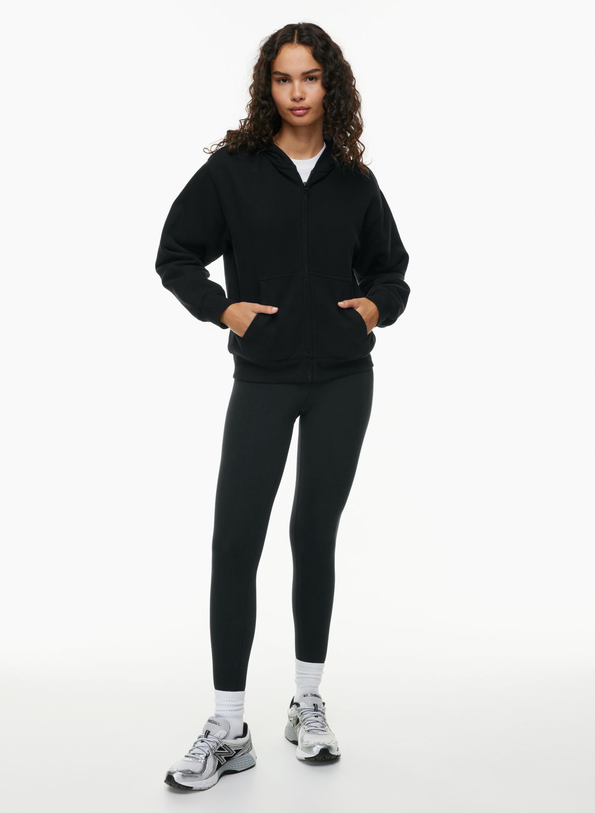 Tna Aritzia Yoga Pants Womens Large Black TnAction Straight Hi-Rise Kick  Legging