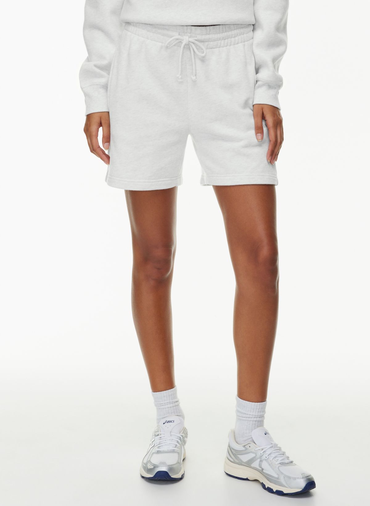 Tna TERRY FLEECE BOYFRIEND MID THIGH SWEATSHORT Aritzia US