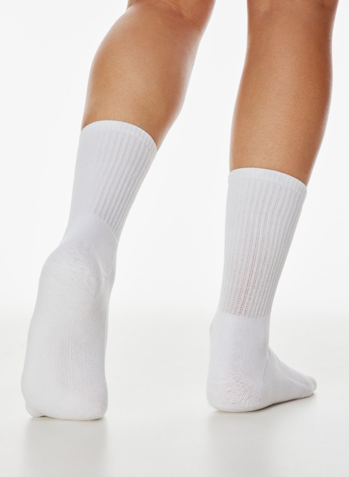 Tna Base Crew Socks 3-Pack in Heather CLD Wt/Heather Chr/Heather Chrcl Size XS/Small | Cotton/Nylon/Polyester