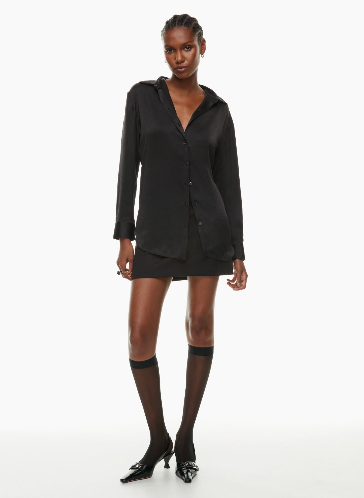 Aritzia button 2025 up dress