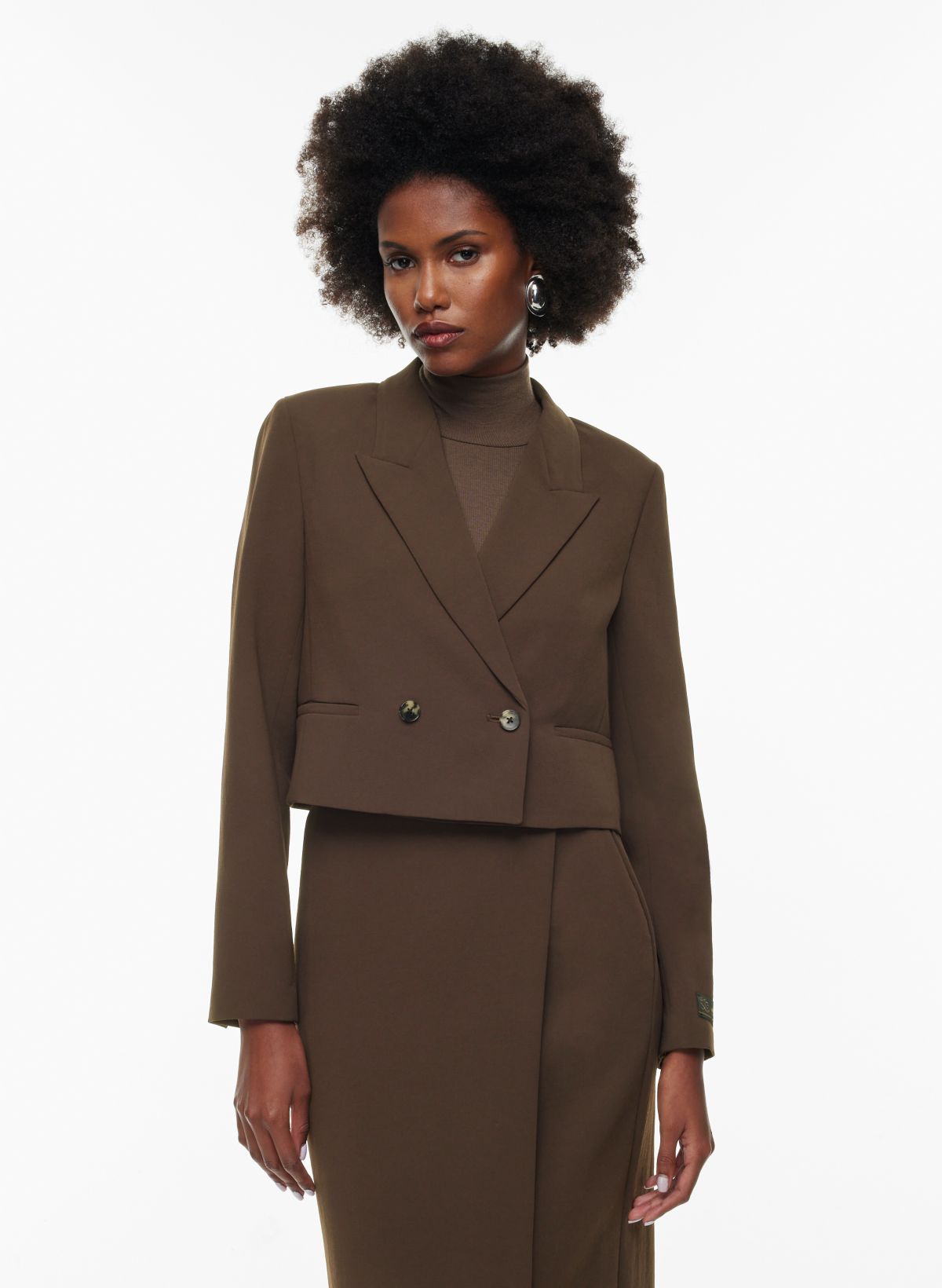 Contour Waist Tailored Blazer