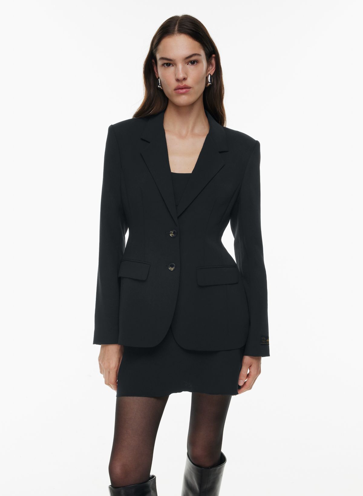 Crepe Tailored Blazer - Our Second Nature