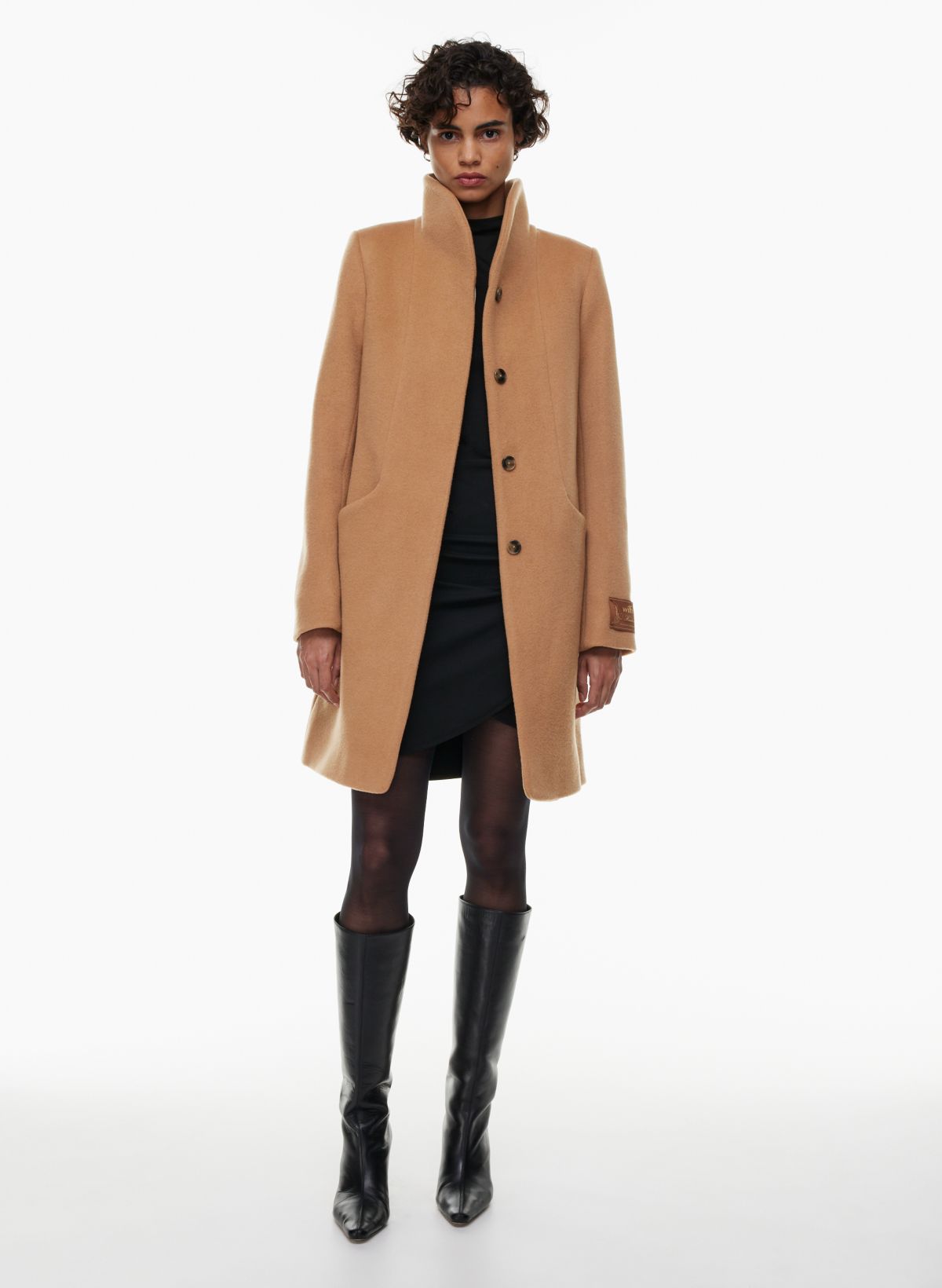 Aritzia wilfred hot sale cocoon wool coat