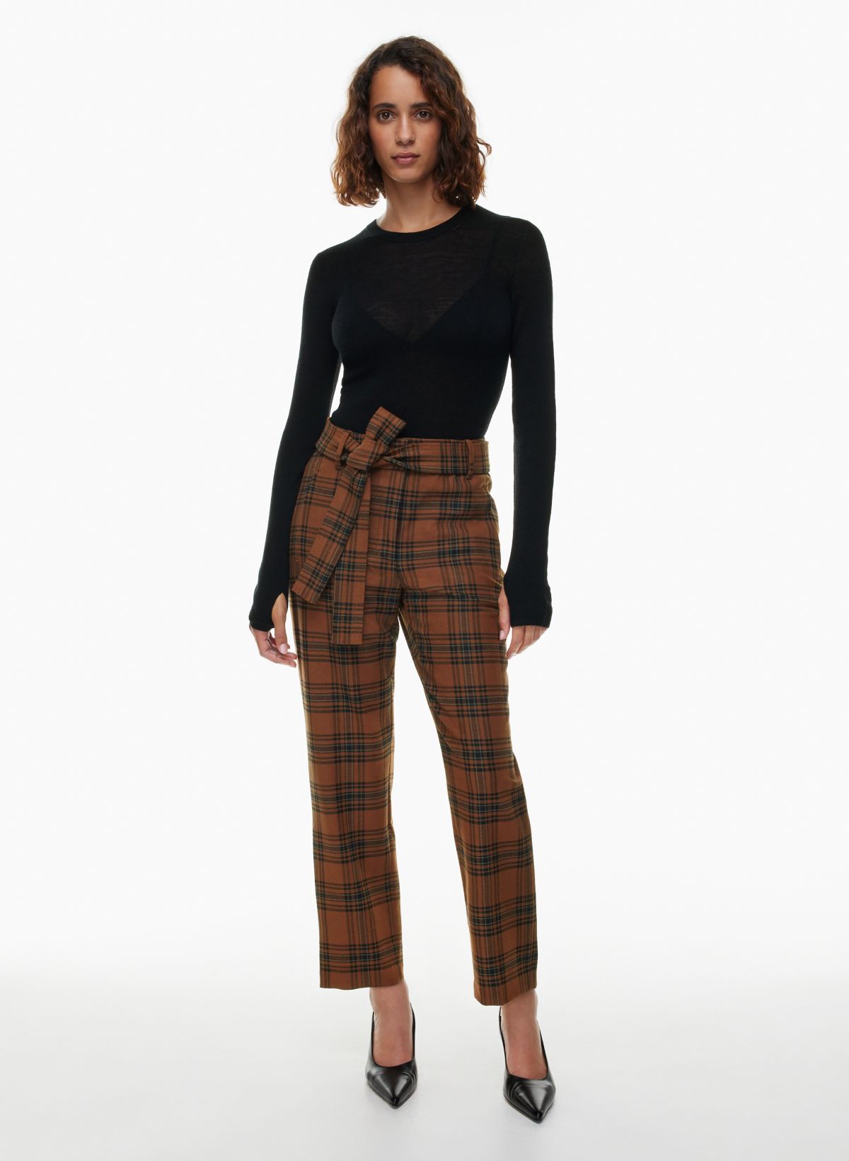 Aritzia high 2024 waisted pants