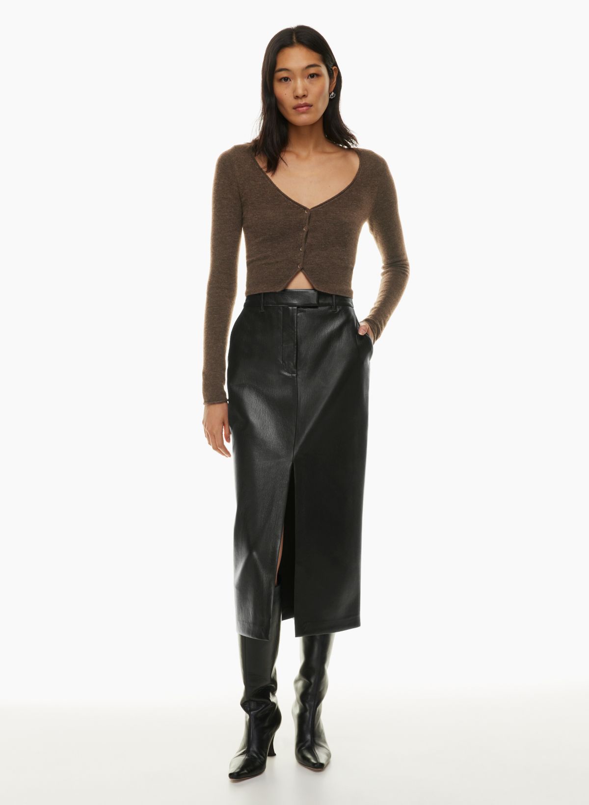 26 Best Leather Midi Skirts for Women in 2024