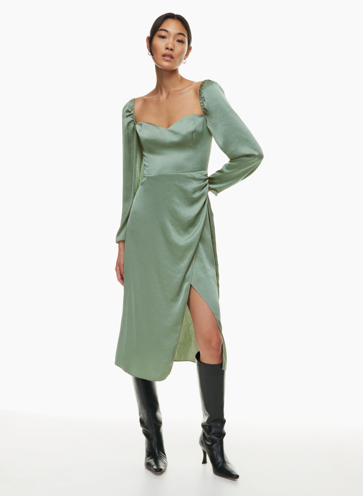 Aritzia 2025 satin dress