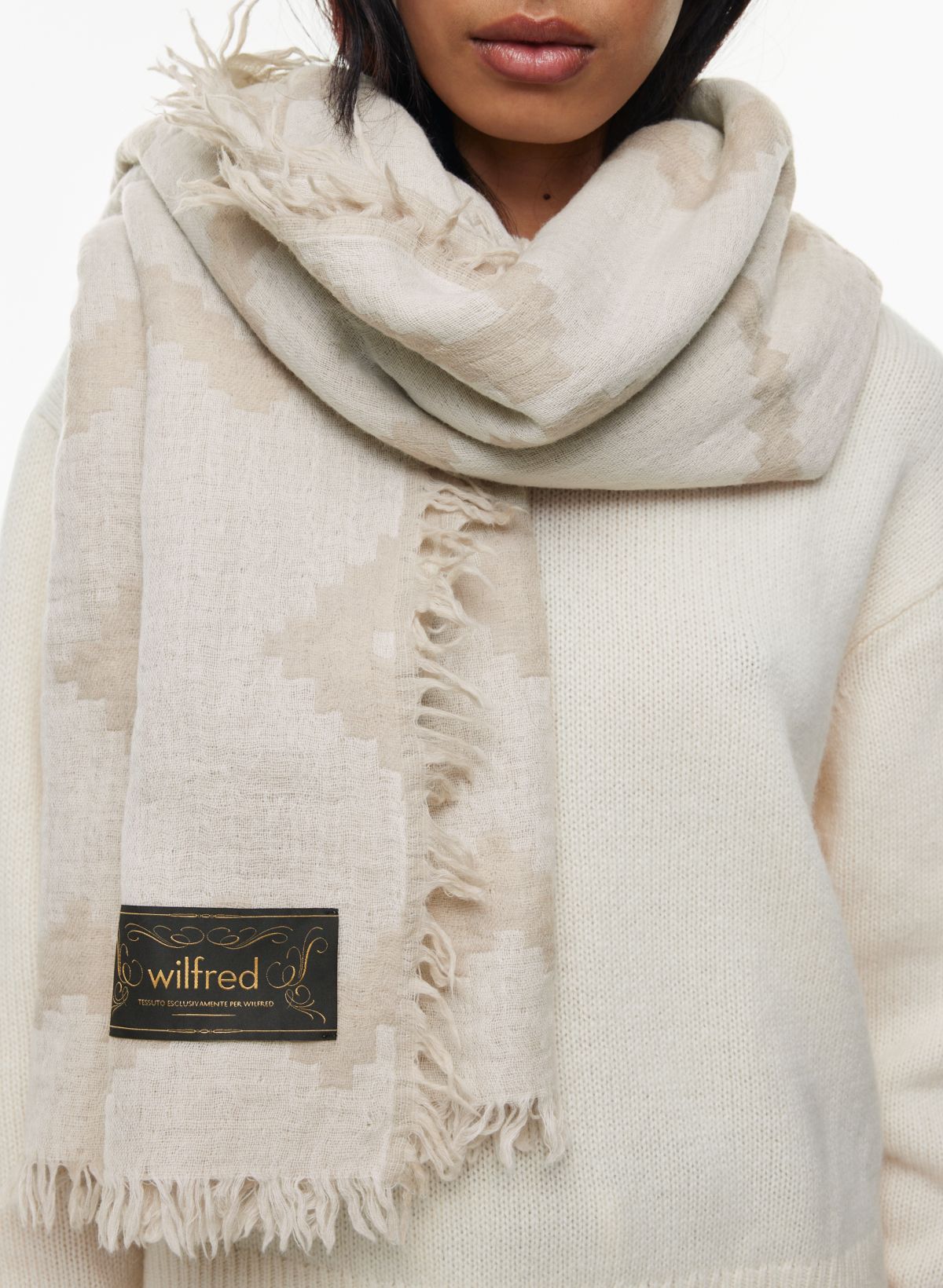 Wilfred DIAMOND MOSAIC BLANKET SCARF