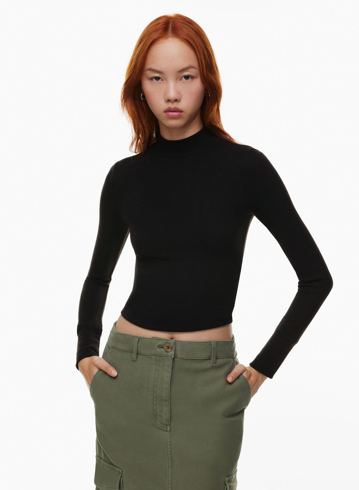 Aritzia mock neck sale