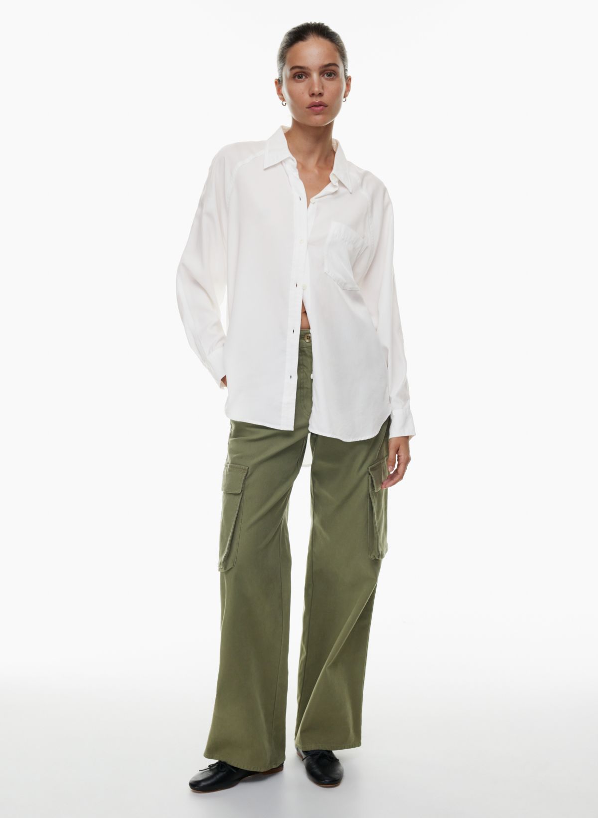 Cotton Boyfriend Shirt by bonprix, Curvissa