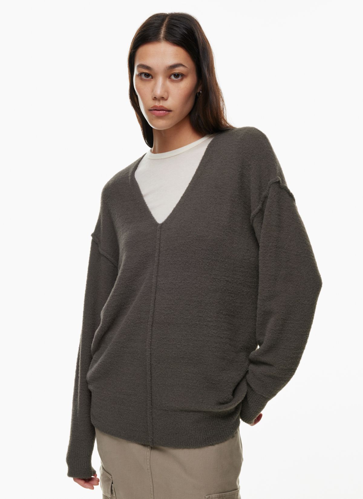 Wilfred Free HUSH KNIT V-NECK SWEATER