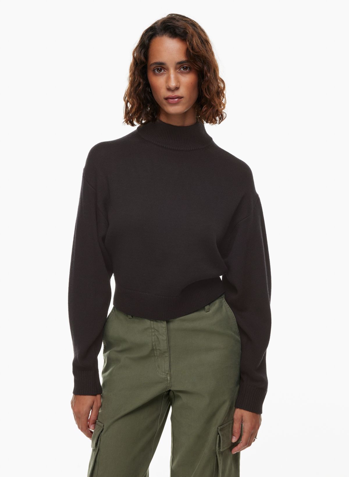 Cropped Pullover With Monogram Band - Women - Ready-to-Wear