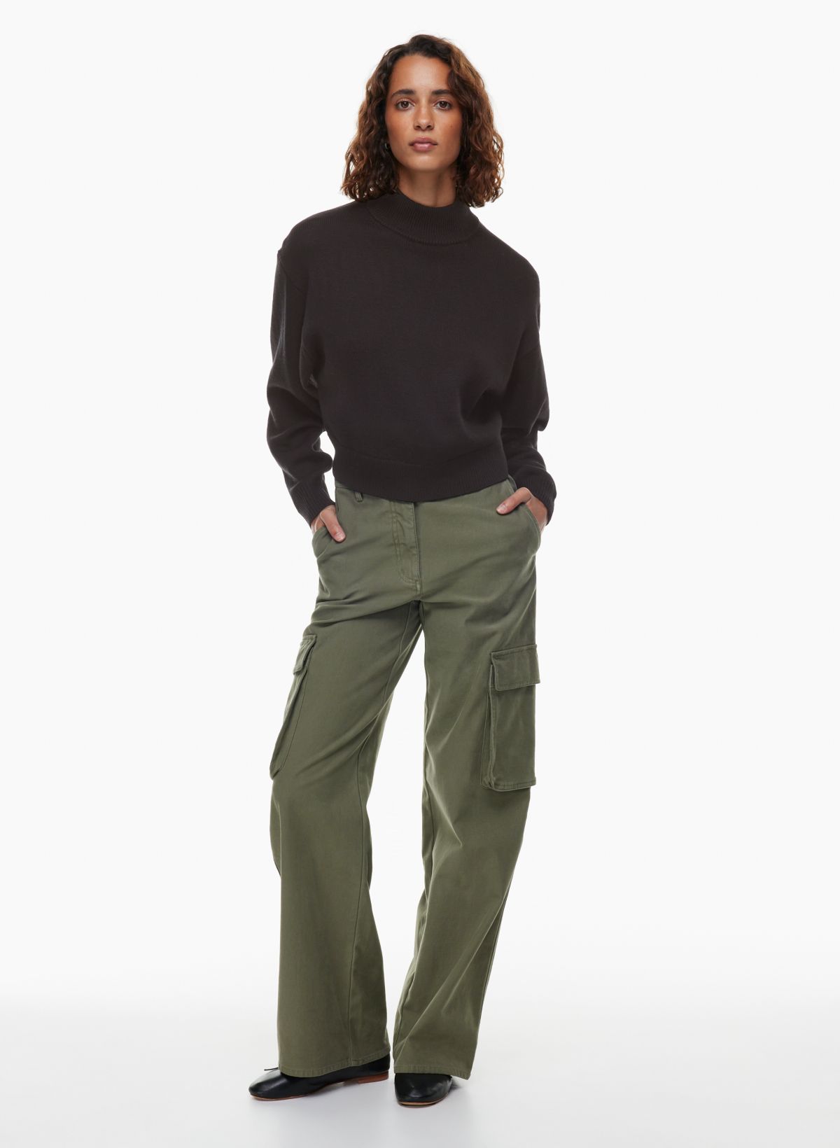 Haley Heathered Cargo Legging