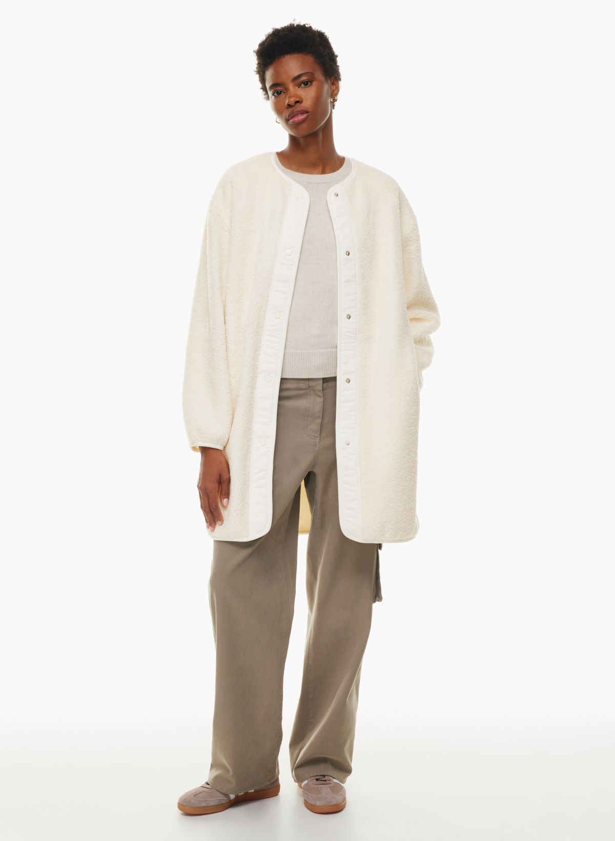 Wilfred Free SHERPA LONG LINER JACKET | Aritzia US