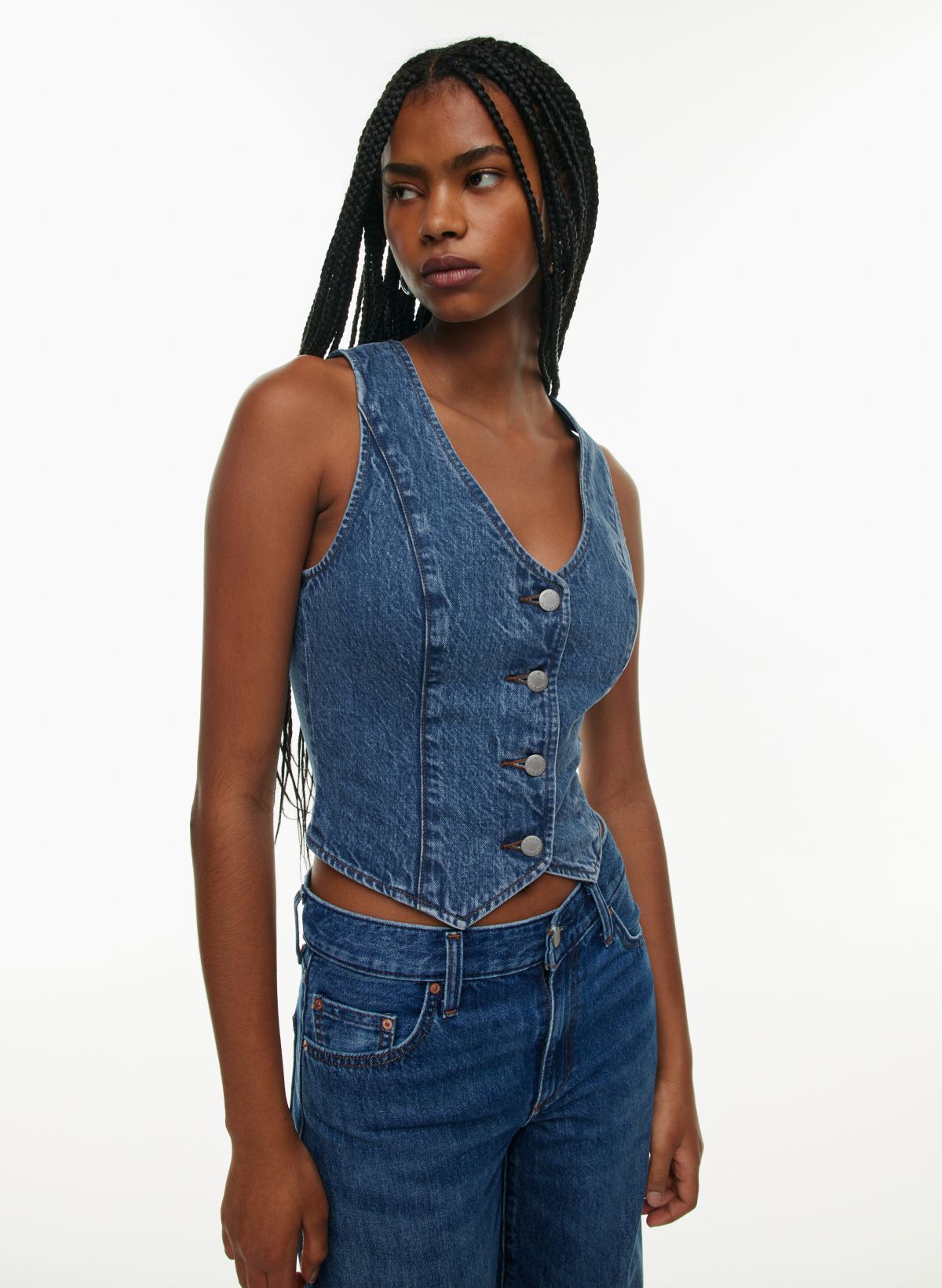 Denim Forum THE '90S MIA DENIM VEST