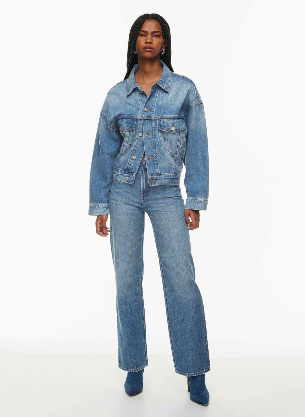 Denim Forum THE '90S WINONA HI-RISE WIDE JEAN | Aritzia US