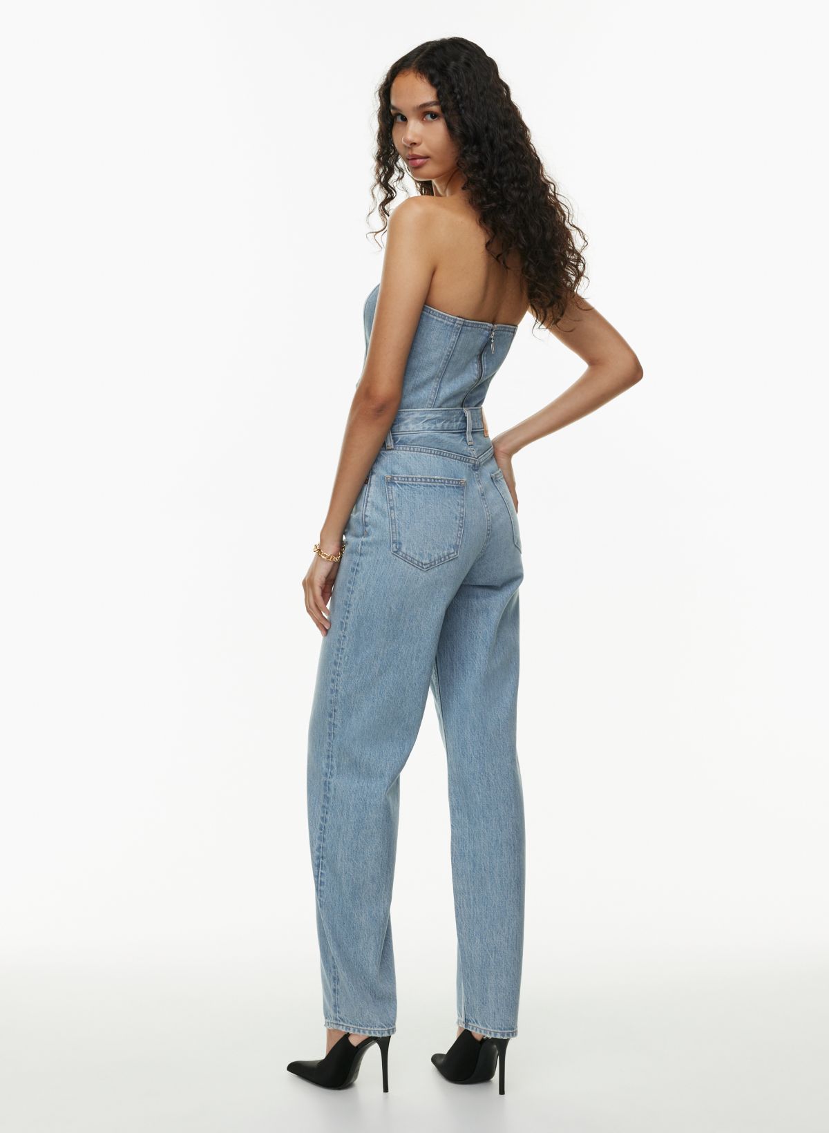 Denim Forum THE '80S JODY HI-RISE BAGGY TAPER JEAN | Aritzia US