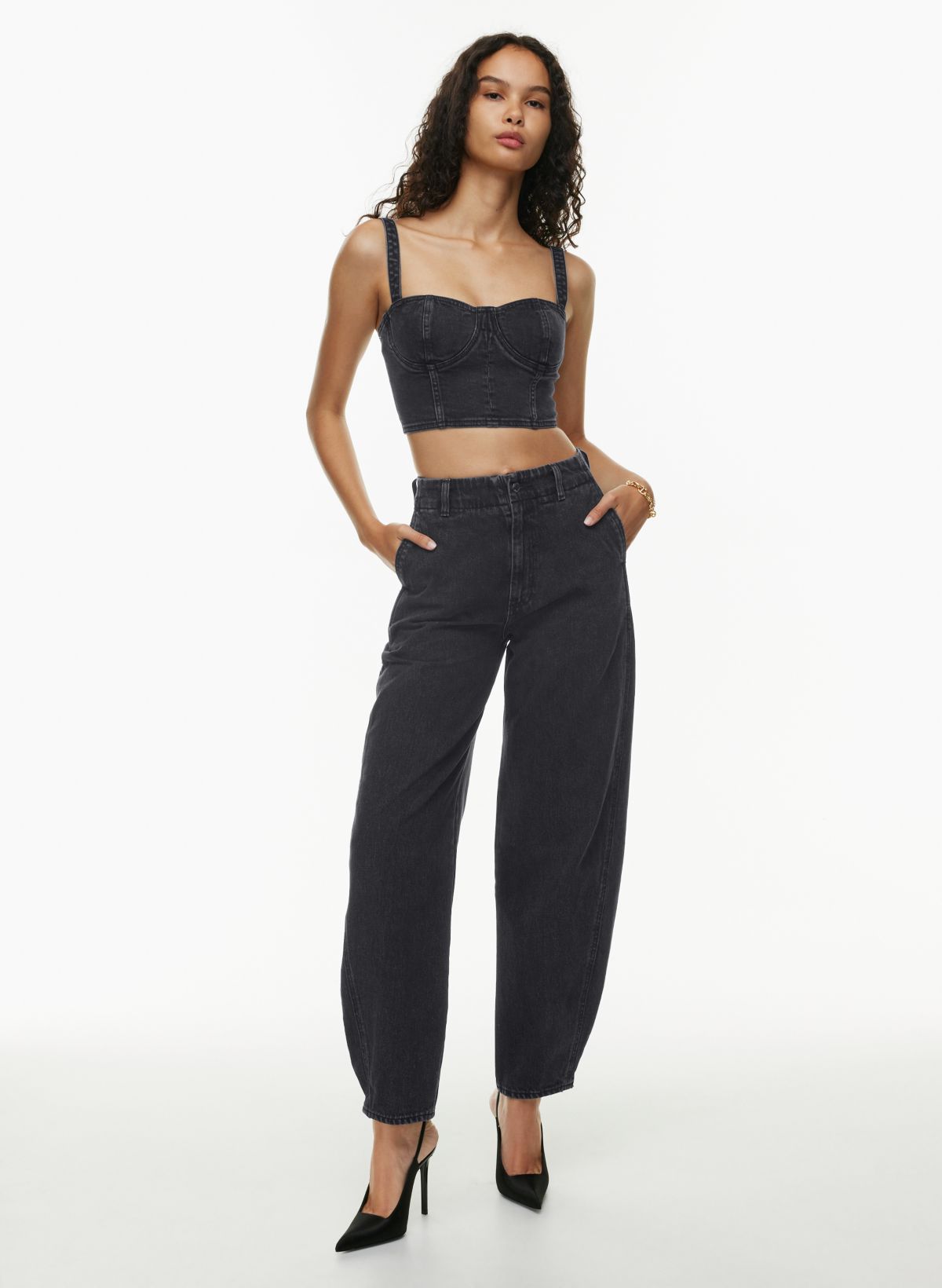 Lana Flare Pants - Black