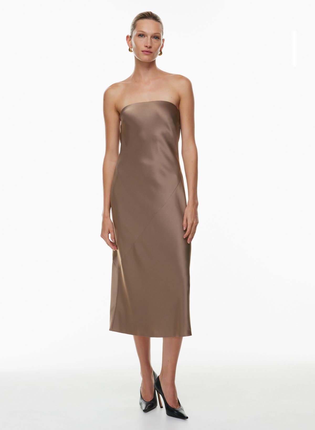 Aritzia silk hot sale dress