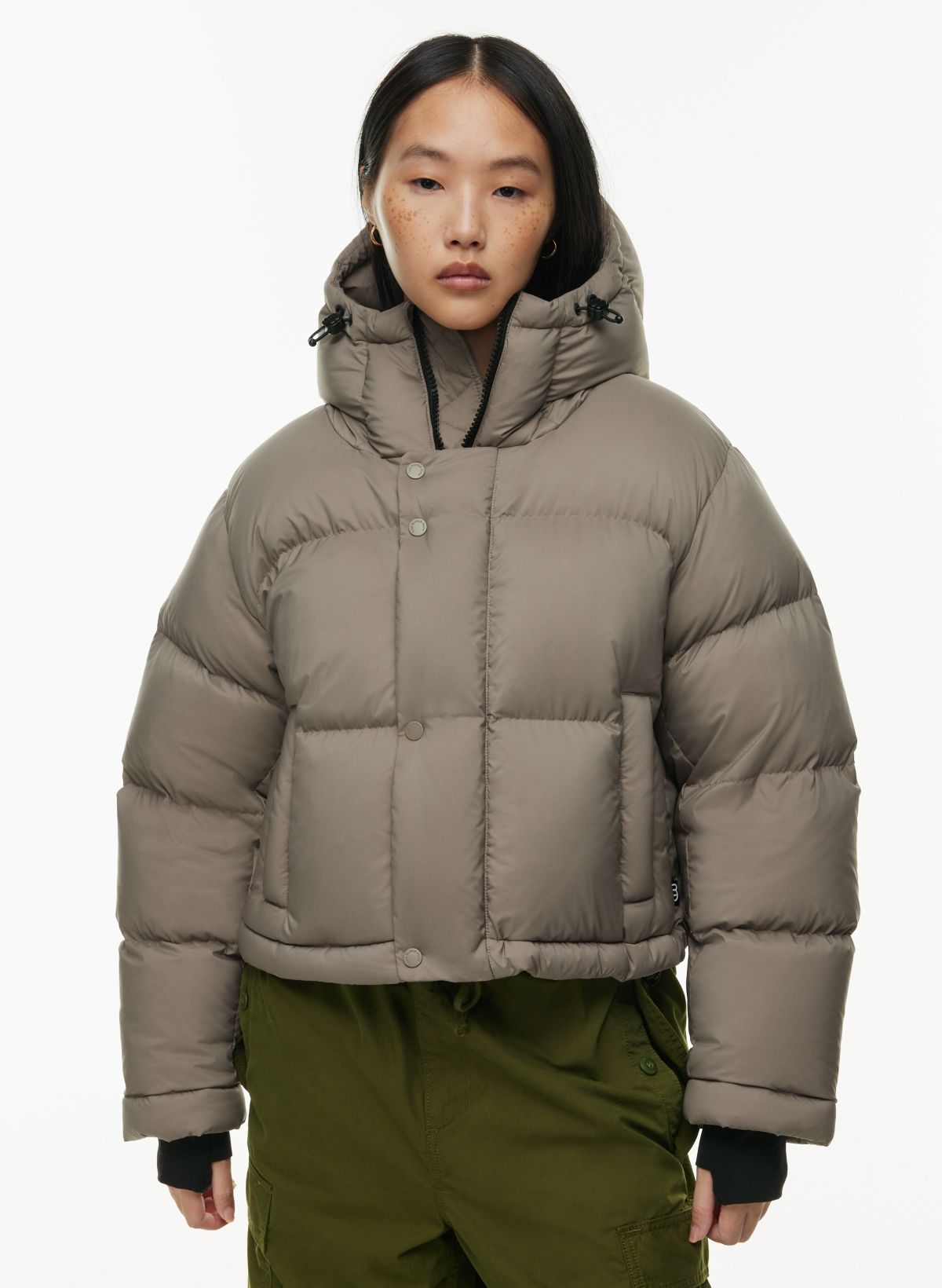 USA Pro Cropped Puffer Jacket