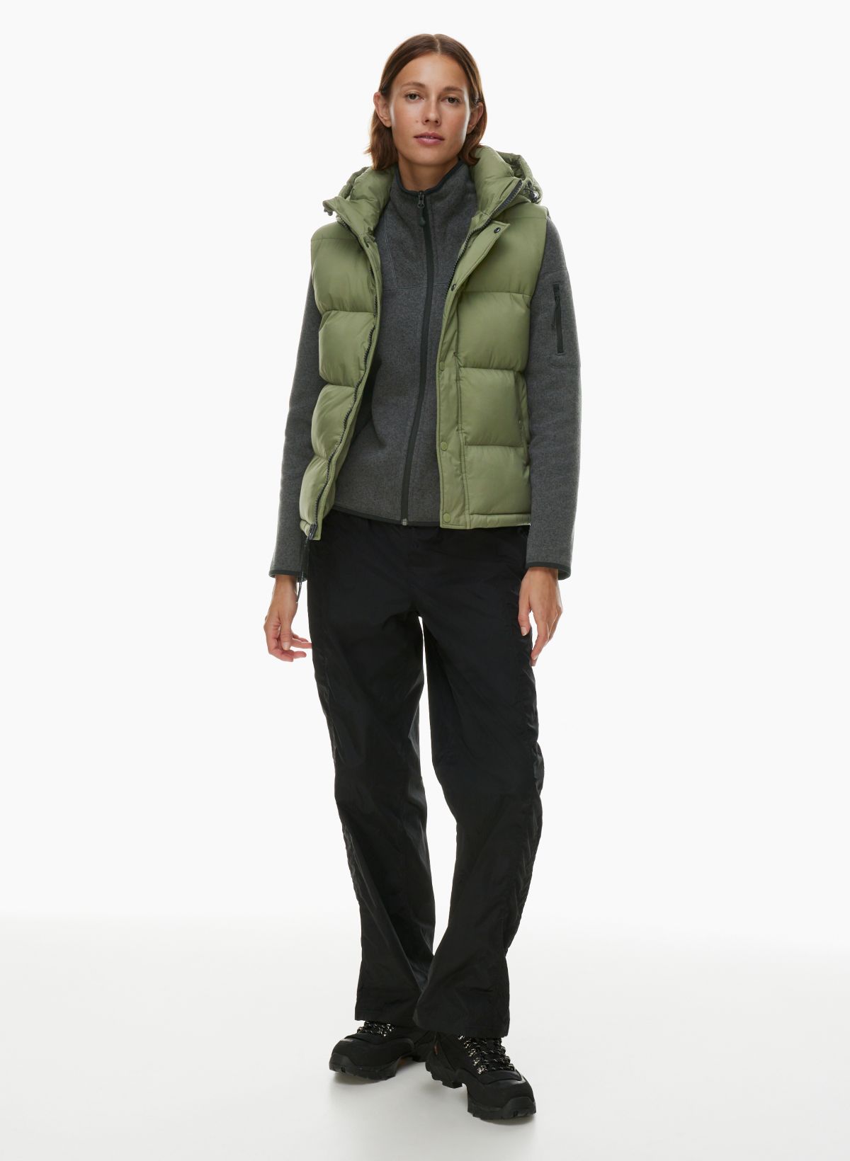 Fleece + Ripstop Hiking Vest