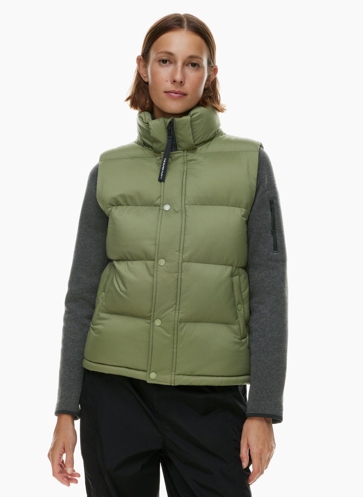 Zip Crop Puffer Vest – Urban Planet