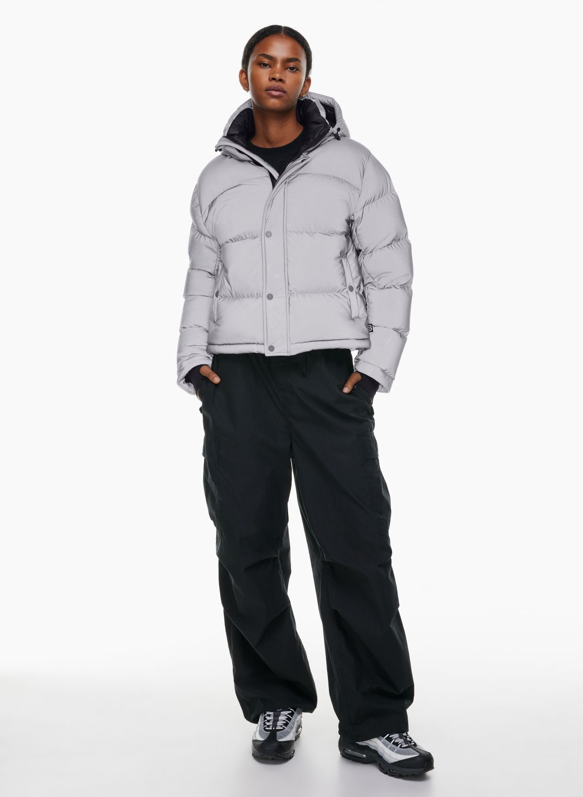 USA Pro Cropped Puffer Jacket