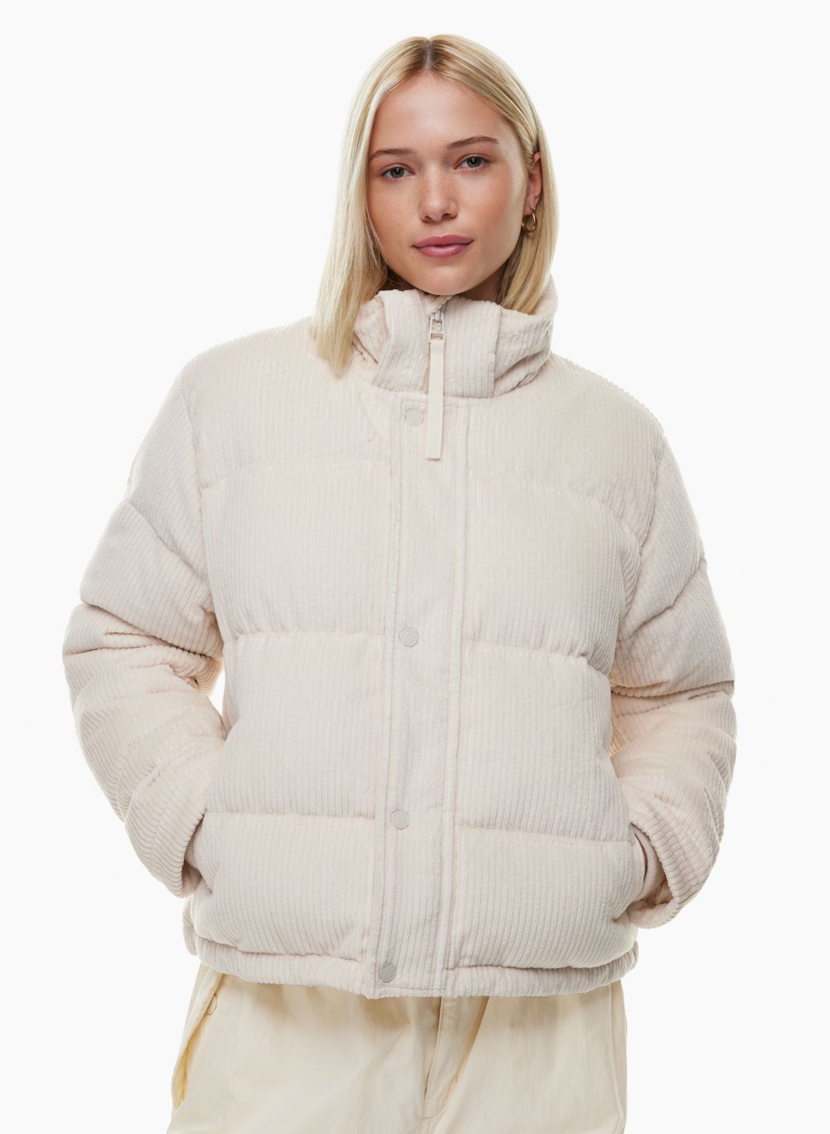 Women's Ultimate Corduroy Mini Puffer Jacket, Women's Sale