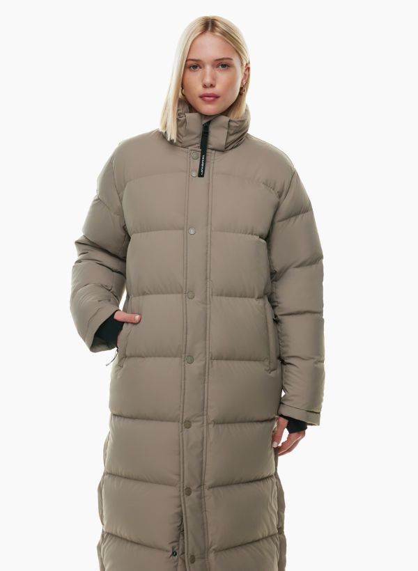 Glossy Long Puffer Coat - Women - Ready-to-Wear