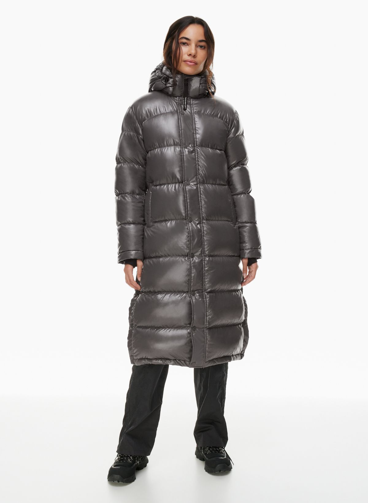 Womens - Sub Arctic Super Down Jacket in Charcoal/black