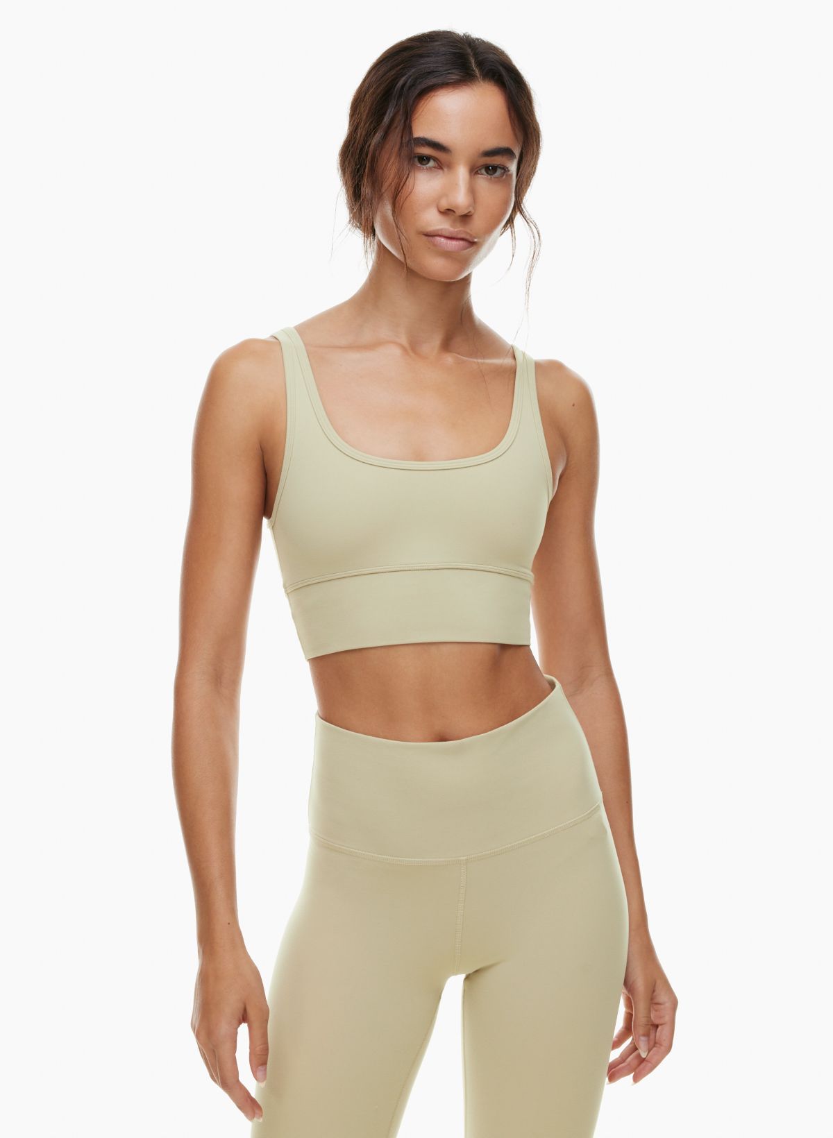 Aritzia one discount shoulder bra top