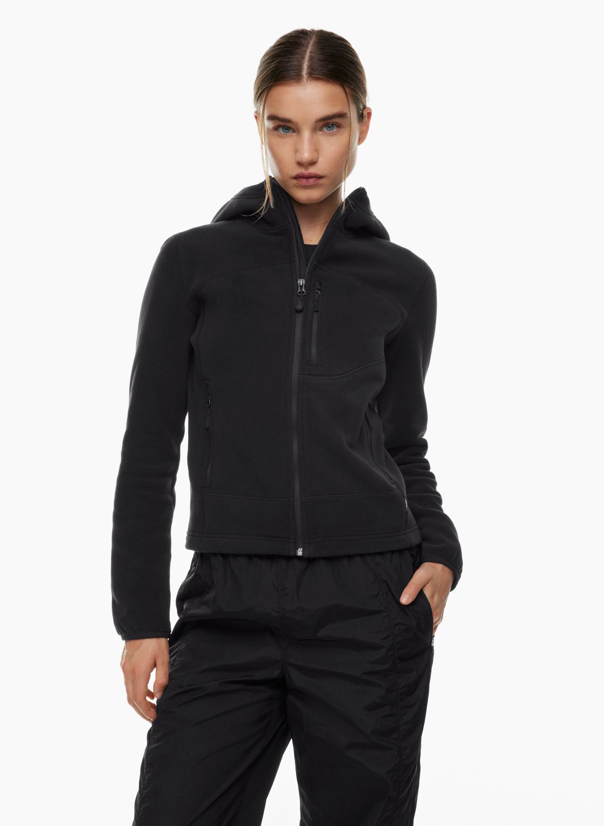 Aritzia tna best sale thermal zip hoodie