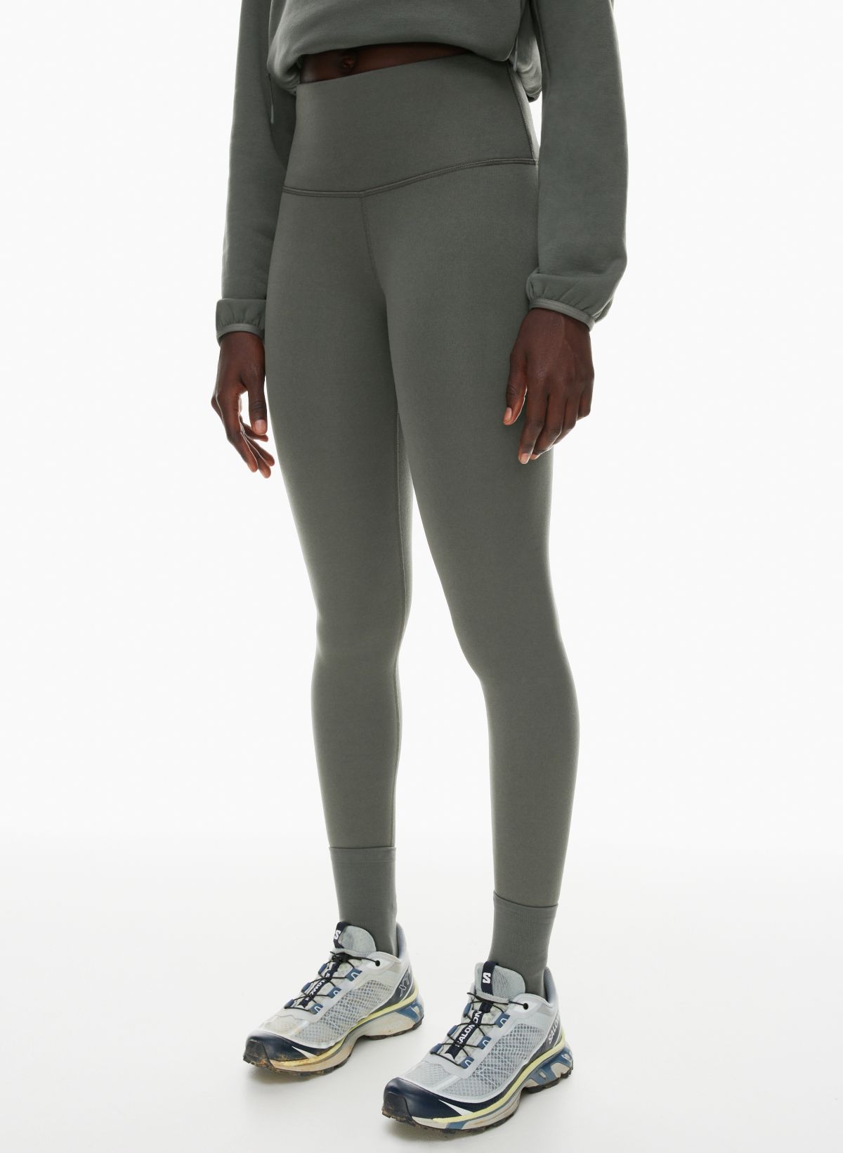 OFF-White Athleisure leggings in stretch jersey - OFF WHITE