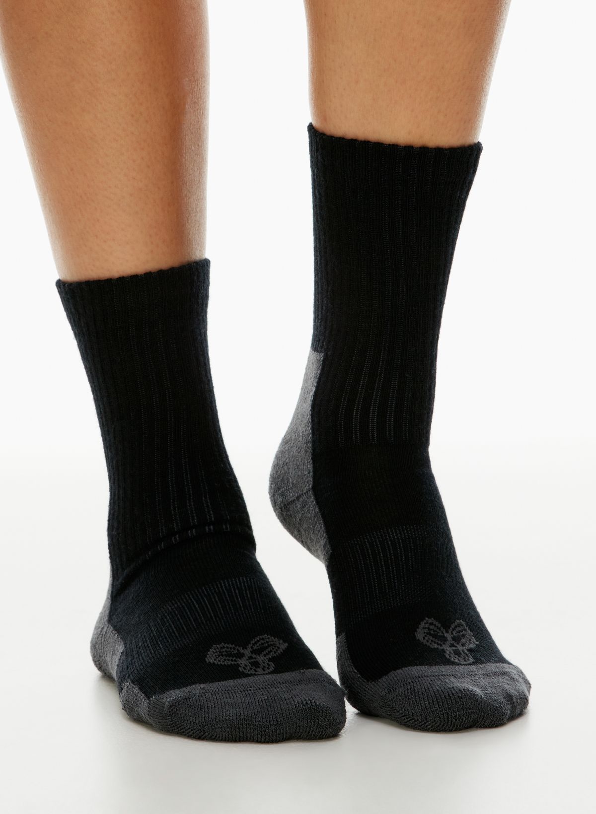 Merino Wool Socks, Midweight Hiking Crew Sock