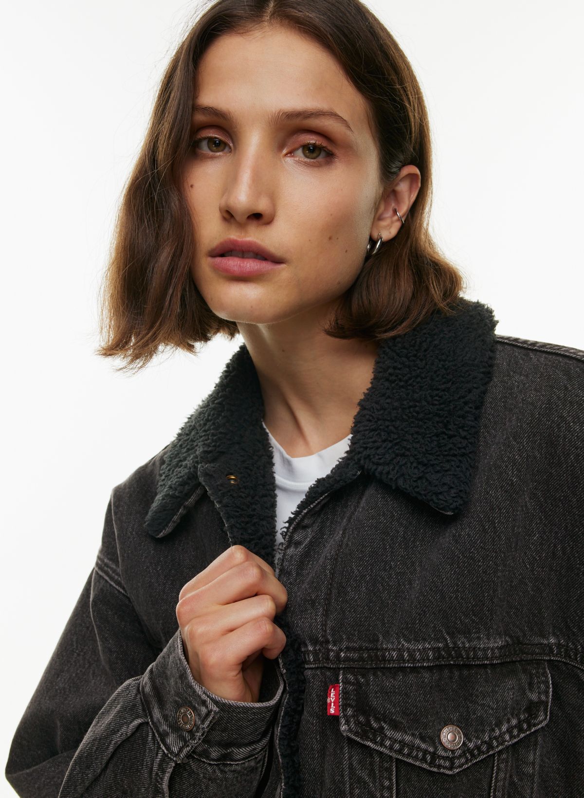 Levi borg jacket on sale womens