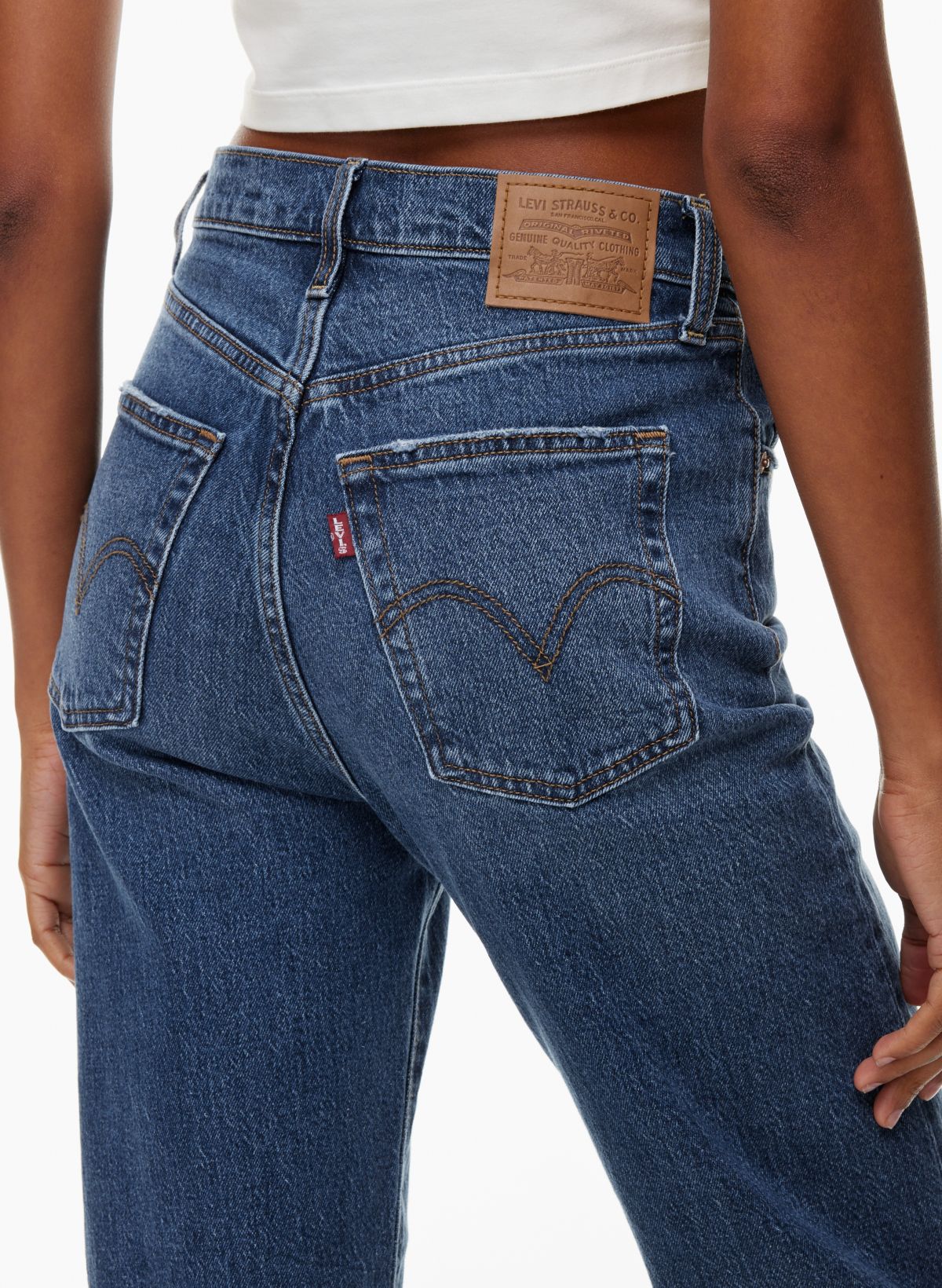 Ribcage Straight Ankle Jeans - Levi's Jeans, Jackets & Clothing