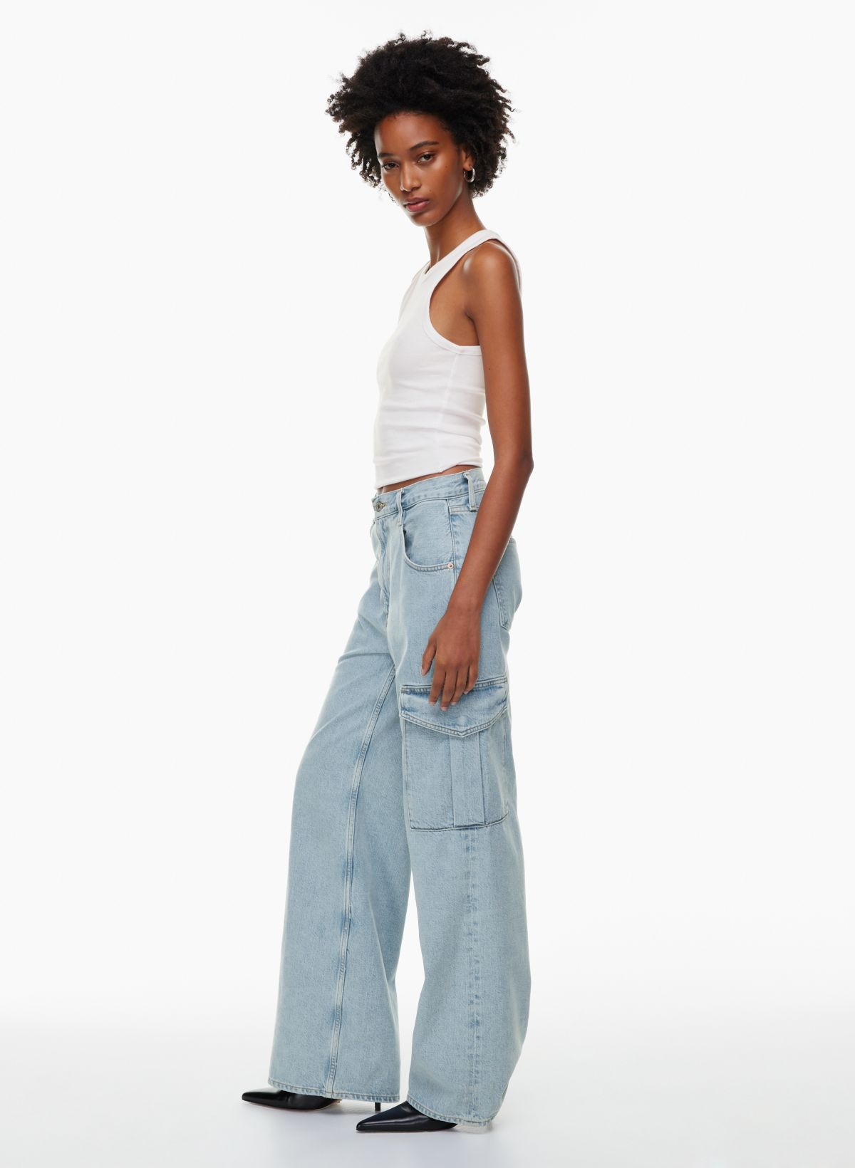 AGOLDE MINKA CARGO JEAN Aritzia CA