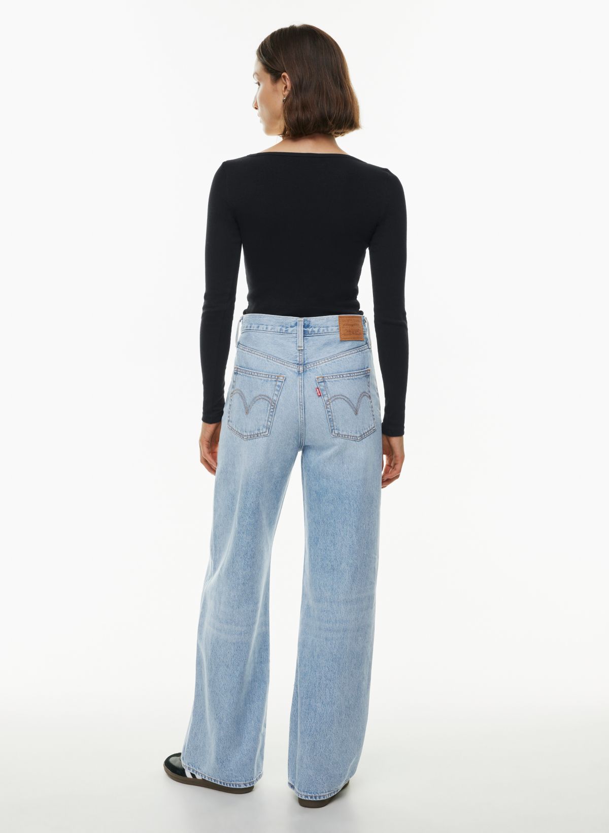 Levi's Ribcage Wide Leg Womens Jeans