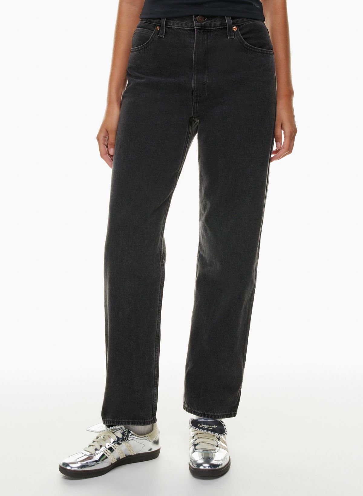 Buy Mid Rise Straight Leg Dad Jean for CAD 64.00