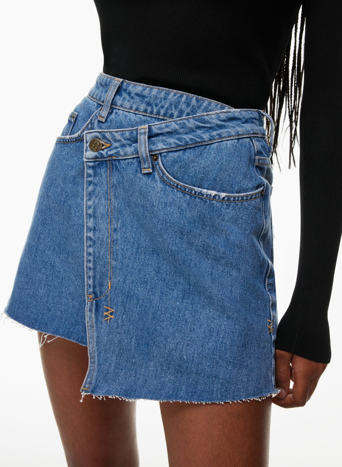 Ksubi denim hotsell wrap skirt