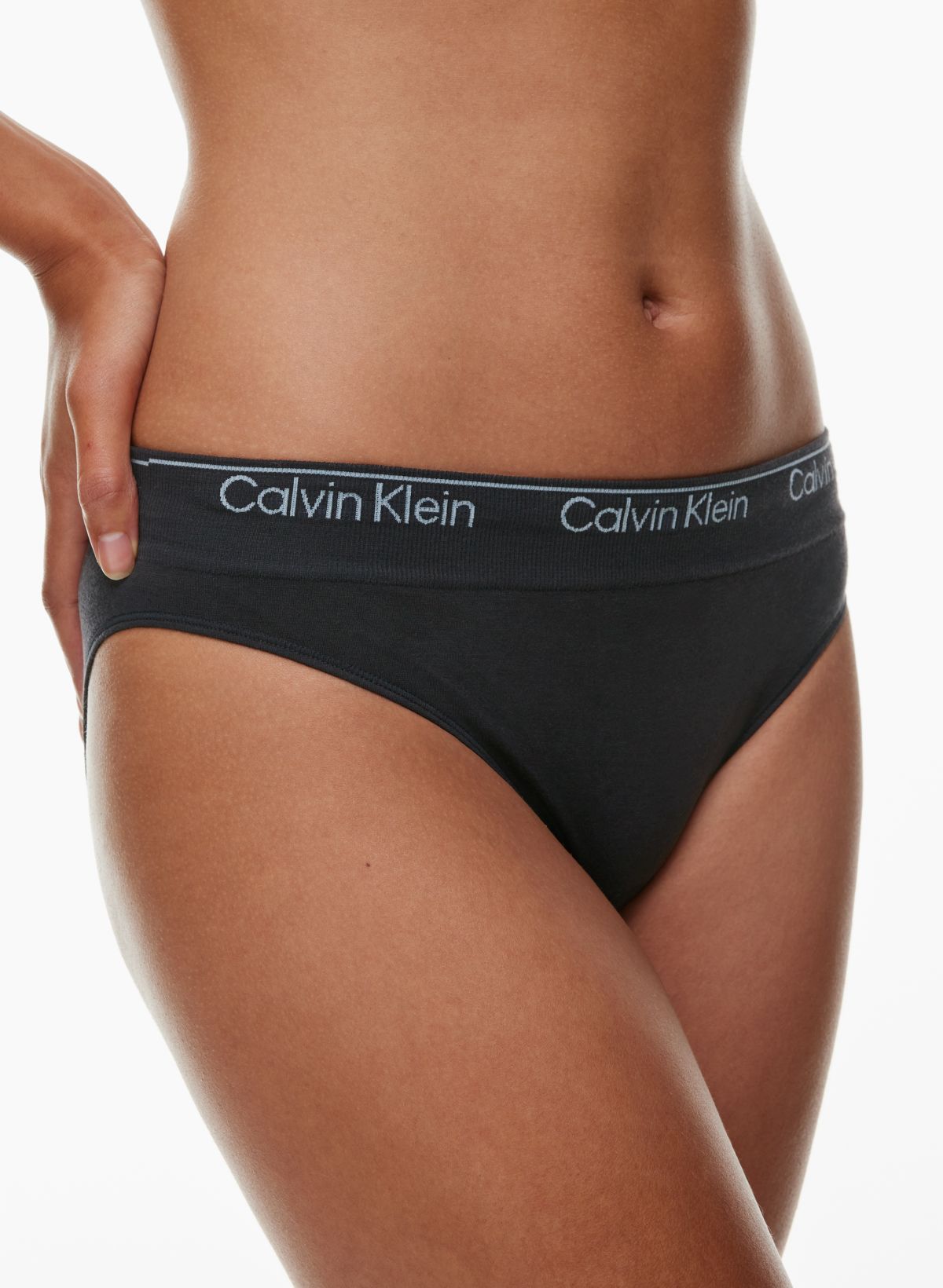 Calvin Klein Underwear Women's Modern Cotton Bikini Briefs, Black