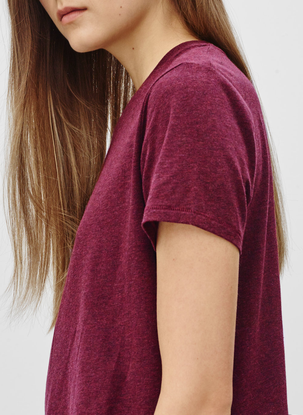 aritzia shoulder pad t shirt