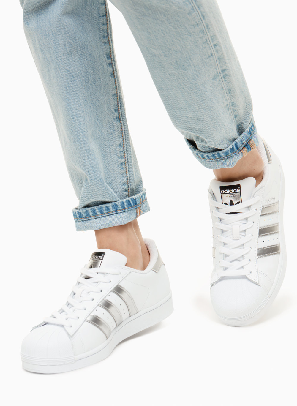 adidas superstar 80s dames zilver