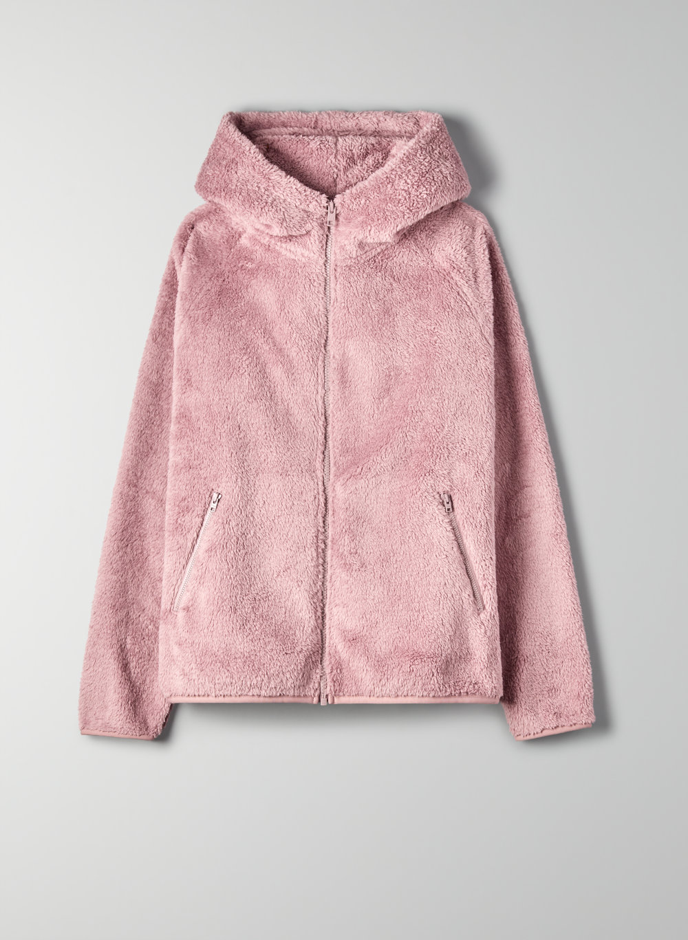 aritzia teddy hoodie