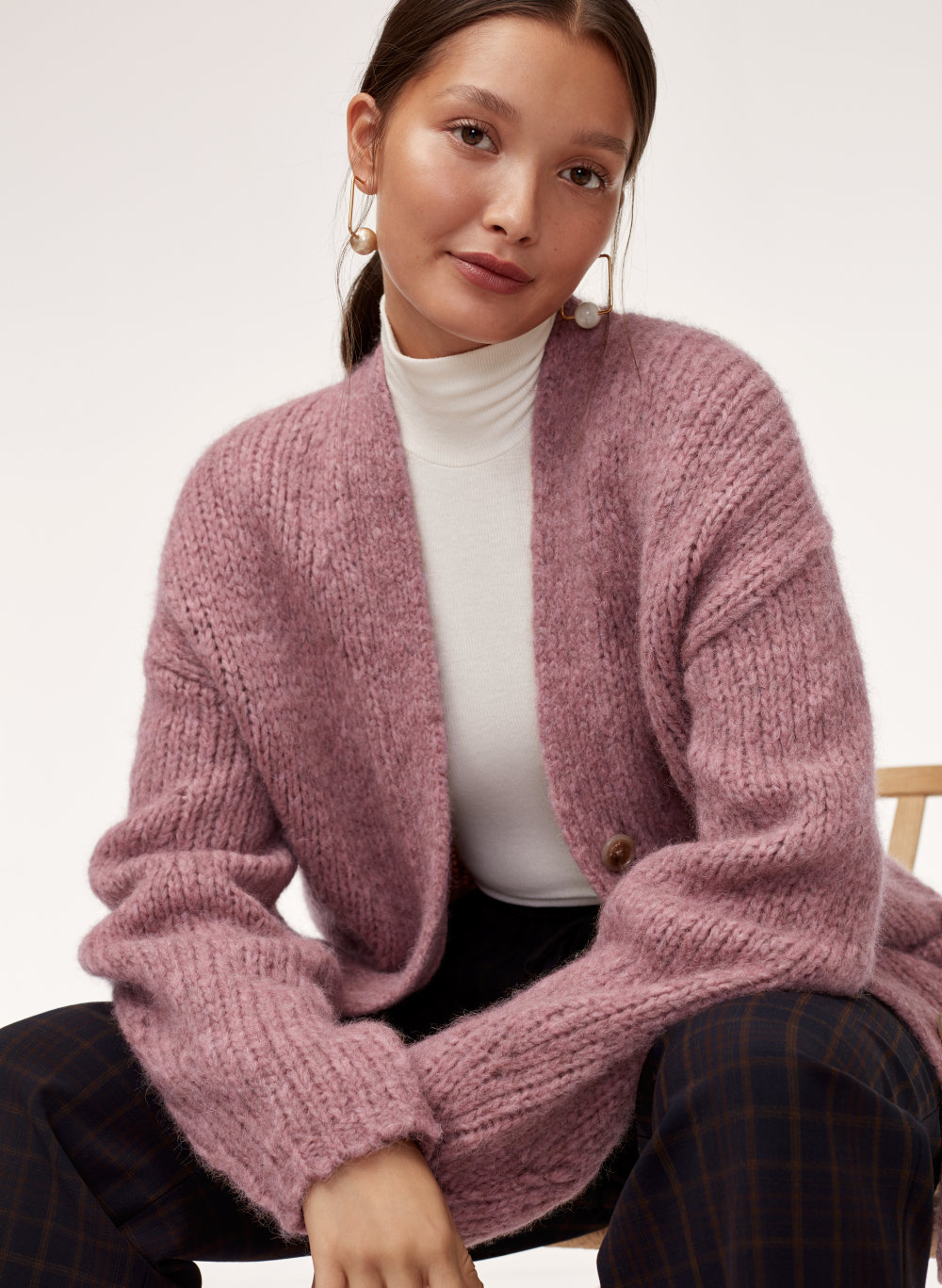 aritzia alpaca sweater