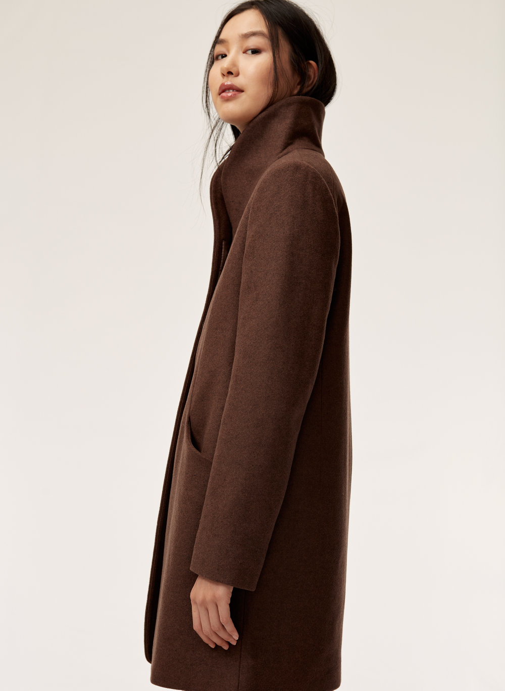 aritzia cocoon wool coat