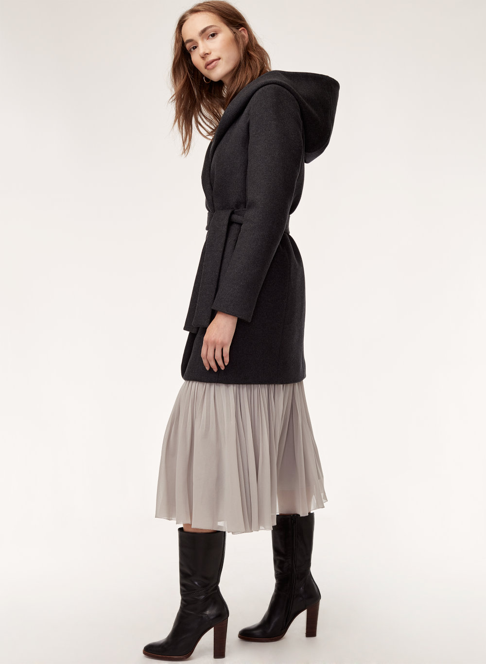 aritzia brenna wool coat